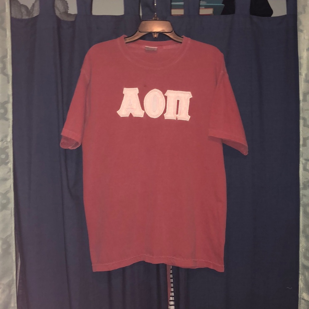 Aoii jersey t-shirt. Letters.